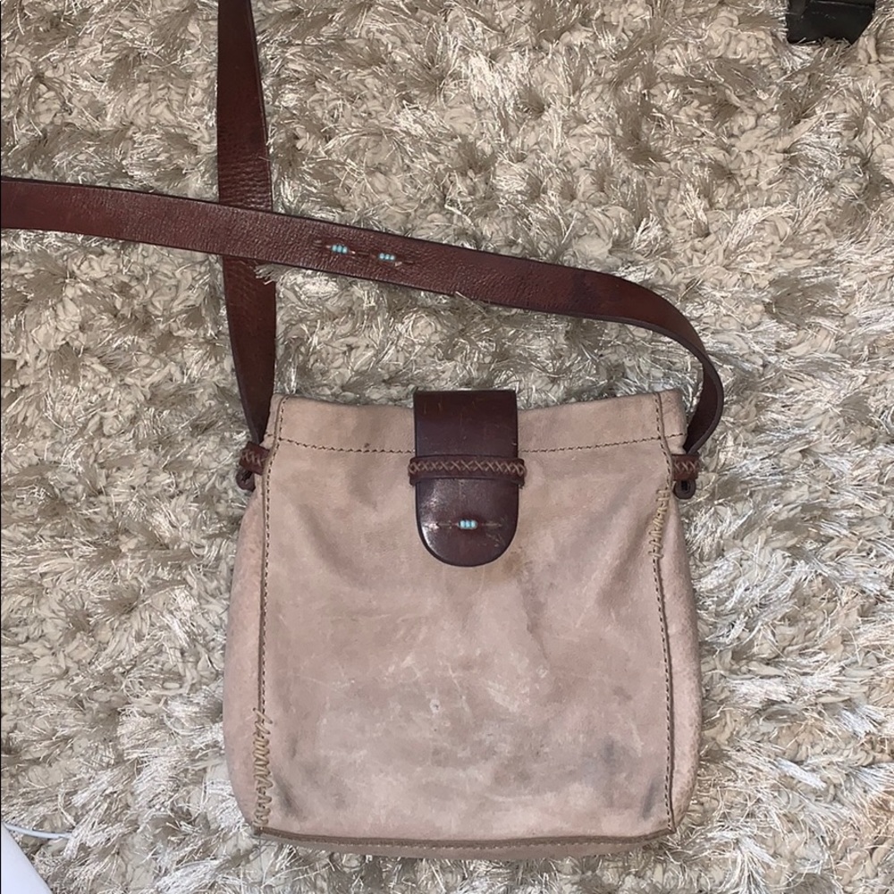 Lucky brand suede purse